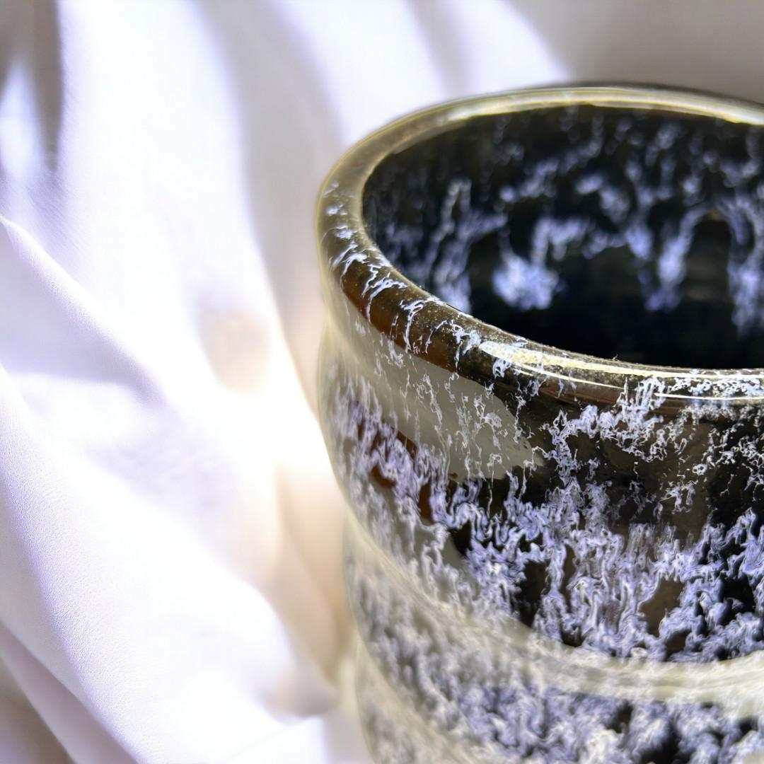 Стакан ручной работы 2шт. Черно-зеленый/Синий (14505904) - фото 10 Стакан ручной работы 2шт. Черно-зеленый/Синий (14505904) - фото 10