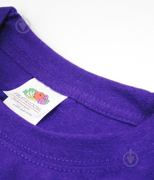 Футболка Fruit of the Loom Original T S Фиолетовый (0610820PES) - фото 3