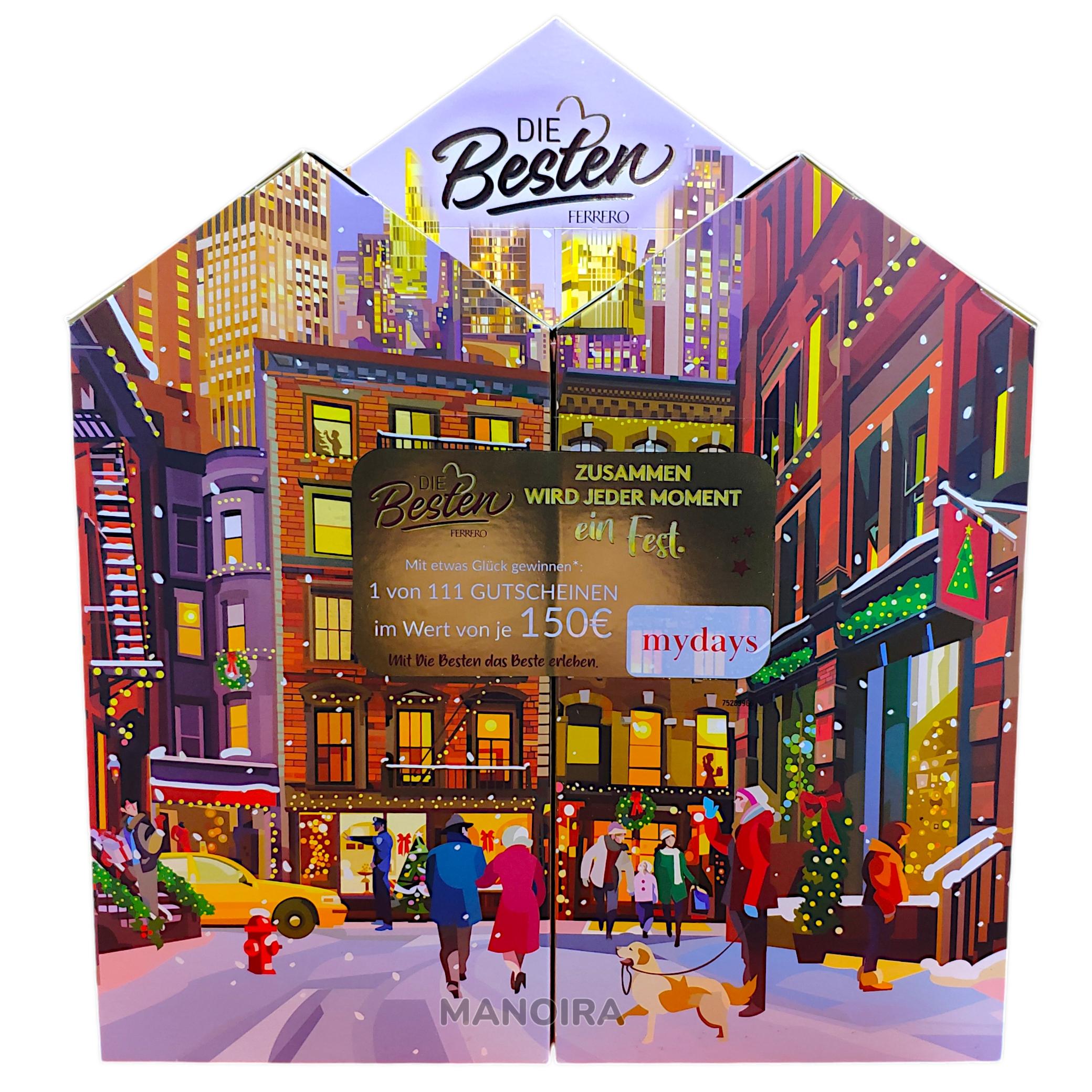 Адвент календар Ferrero Prestige Calendrier з цукерками 250 г (01331) - фото 5 Адвент календар Ferrero Prestige Calendrier з цукерками 250 г (01331) - фото 5