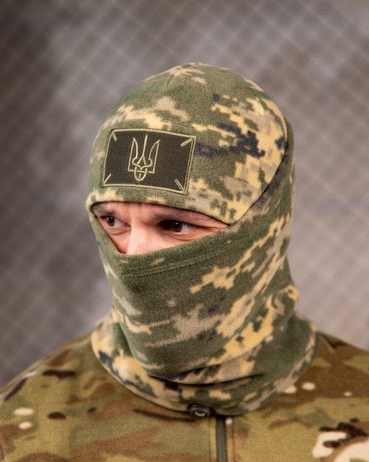 Шапка и баф тактический 55-57 см Пиксель (PK1074)
