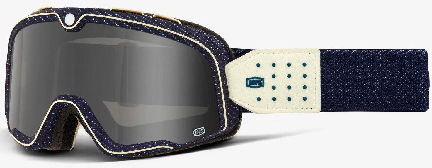 Мотоокуляри 100% BARSTOW Goggle Denim/Dark Smoke Lens (34384)