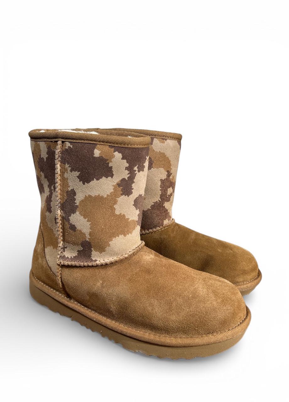 Угги UGG Kids Classic Jagged Camo s/n 1146151K р. 36 US 4 22,5 см Коричневый (2877218678)