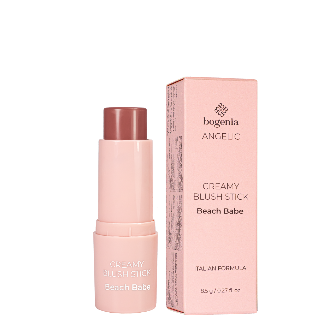 Румяна для лица кремовые Bogenia Angelic Creamy Blush Stick стик BG632 003 Beach Babe