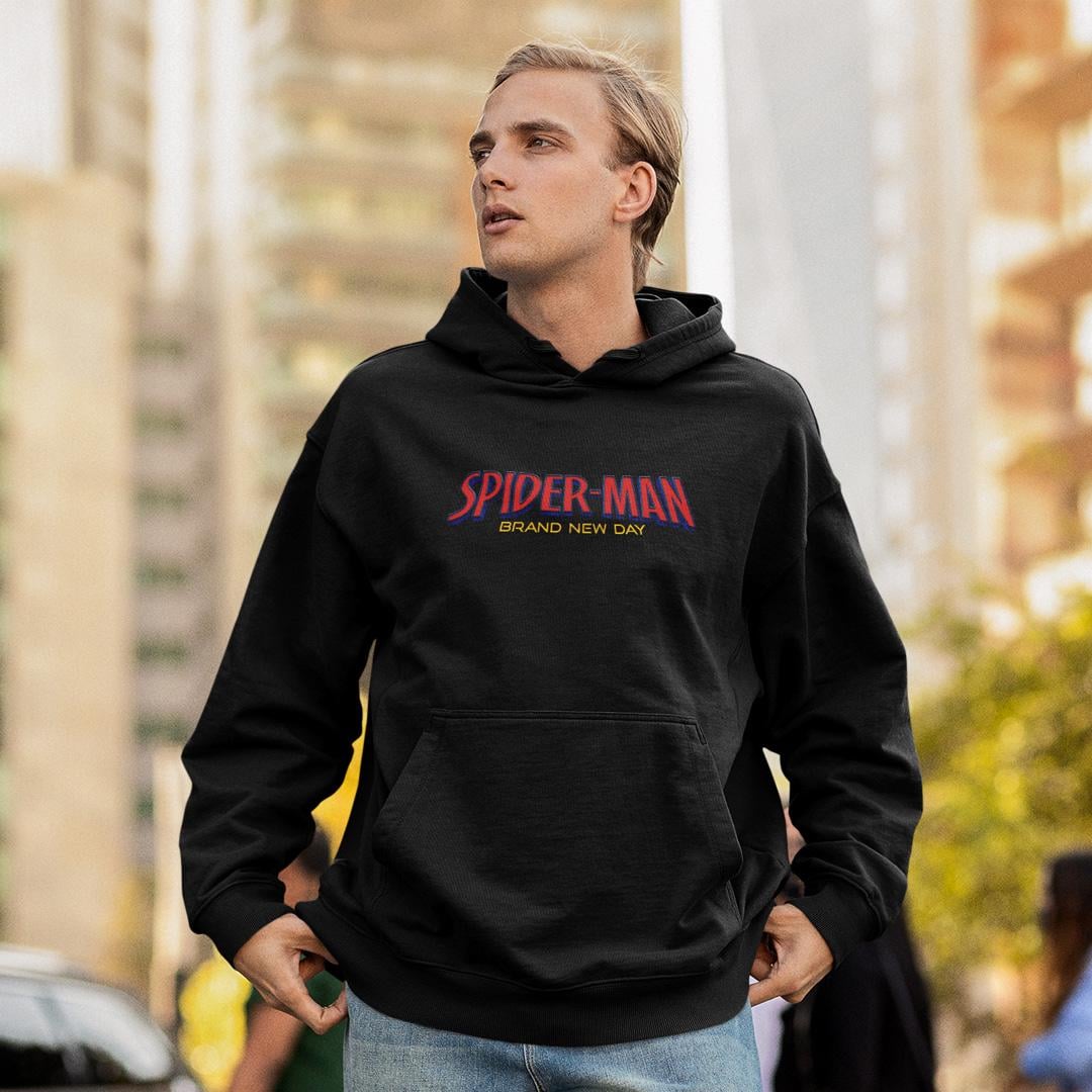 Худи флисовый унисекс Spider Man Brand New Day Alternative Poster L Черный (0000021489)