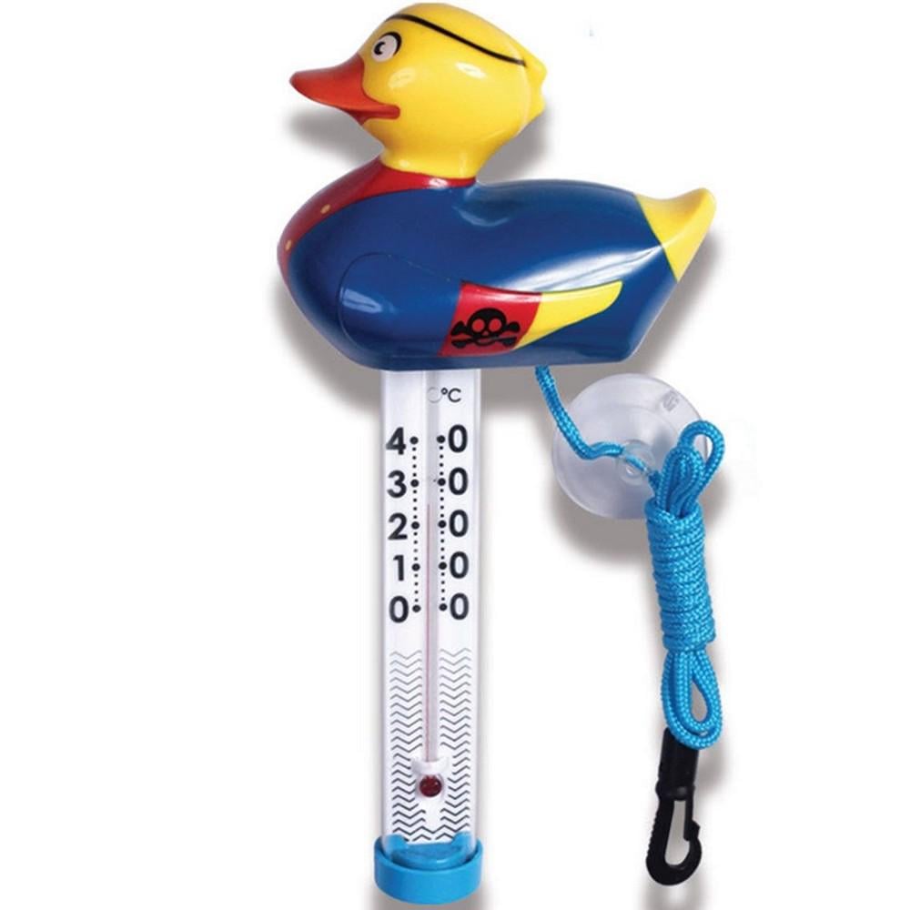 Термометр для бассейна Kokido TM08CB/18 Утка Пират спиртовой