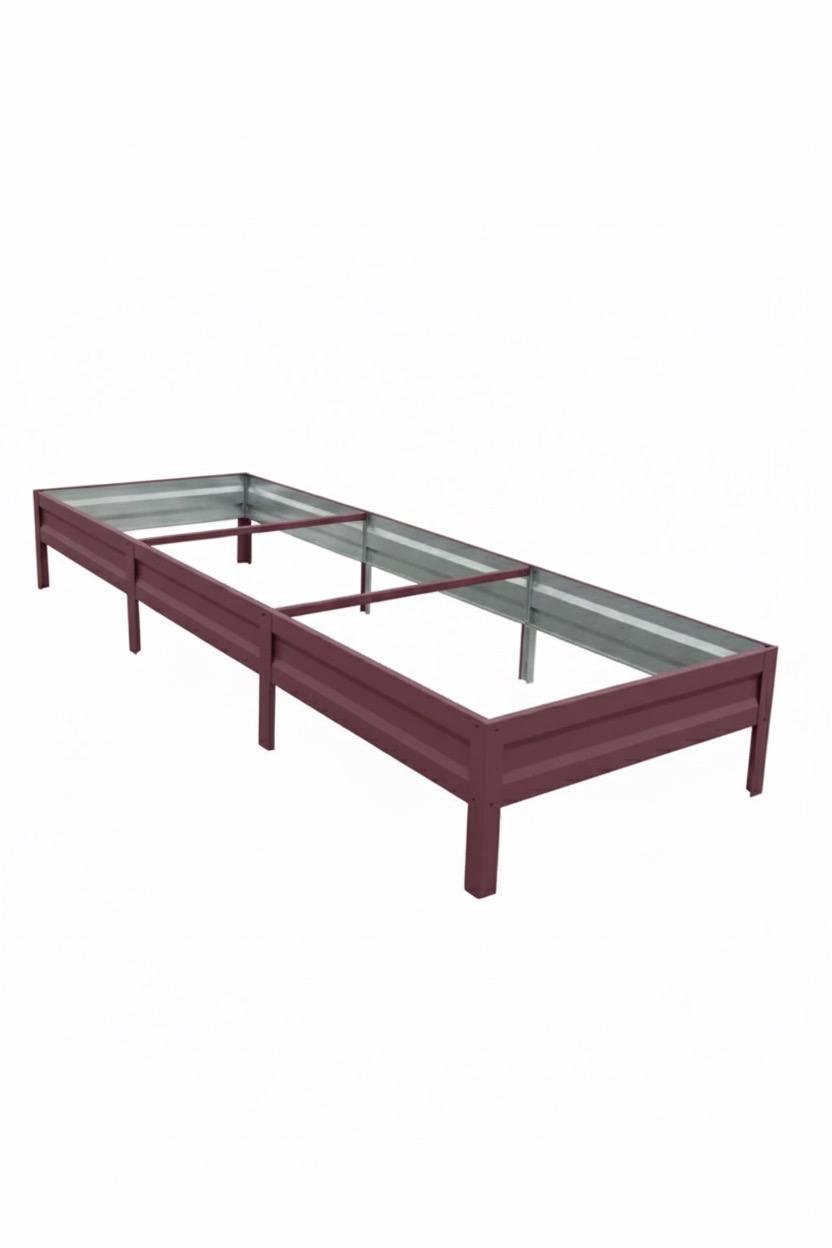 Грядка оцинкована SIMBUD 0,65 мм 3х0,8 м RAL3005 мат