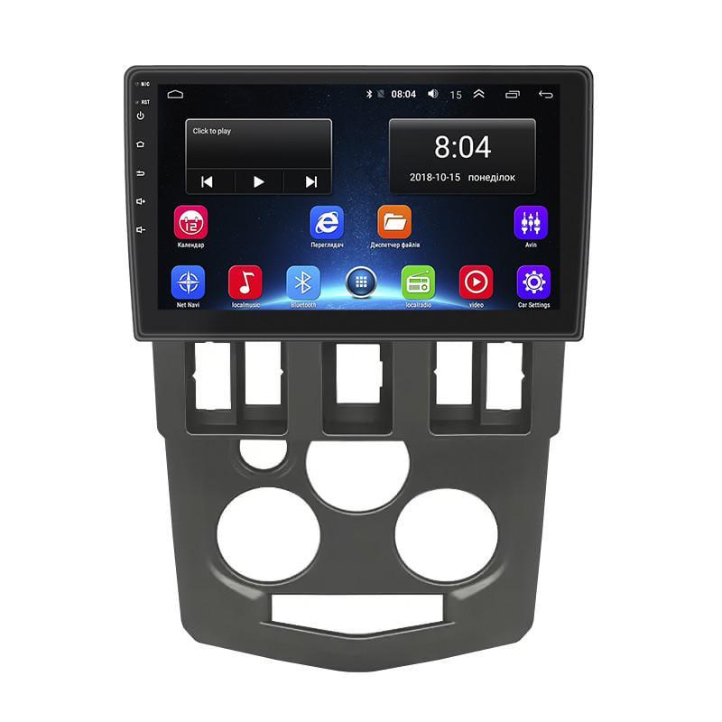 Автомагнитола штатная Lesko для Renault Logan I 2004-2009 9" 2/32Gb Wi-Fi GPS Base MOB