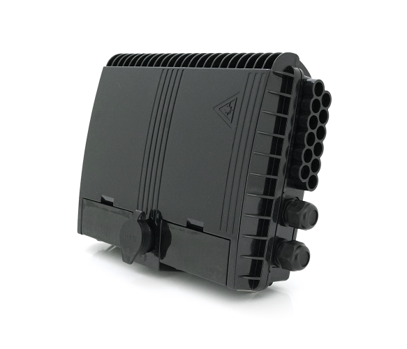 Муфта для оптоволокна настенная Merlion ML-OP-F213-SC на 12 SC simplex adaptor ABS Black (a17b6119)