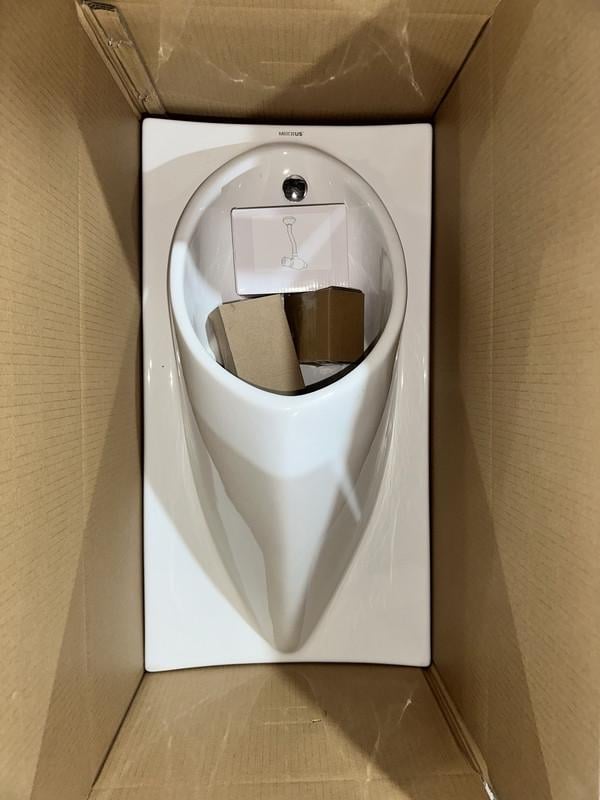 Пісуар підвісний MIXXUS Premium BEVEL-1005 з краном для пісуара 380x420x750 мм (MP6664) - фото 5 Пісуар підвісний MIXXUS Premium BEVEL-1005 з краном для пісуара 380x420x750 мм (MP6664) - фото 5