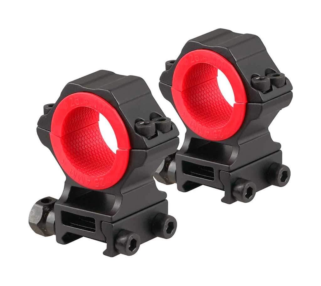 Крепления-кольца Discovery Optics на планку Picatinny высокие 25,4/30/34 мм (zbZ7.2.23.004) - фото 4
