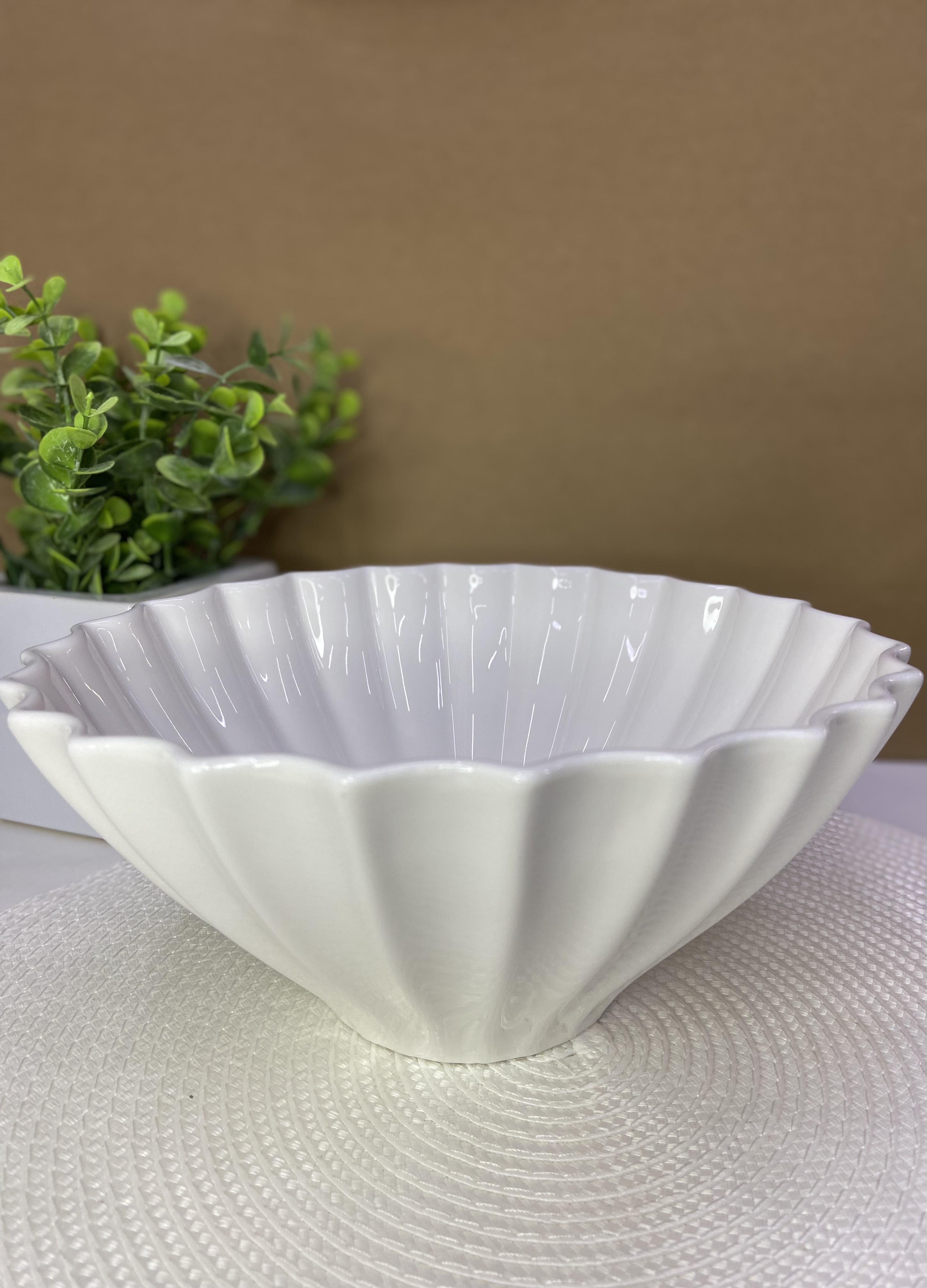 Салатник порцеляновий 18 см Білий (988-131)