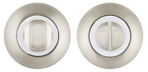 Ручка поворотная Fuaro BK6 RM SN/CP-3 Матовый никель/Хром