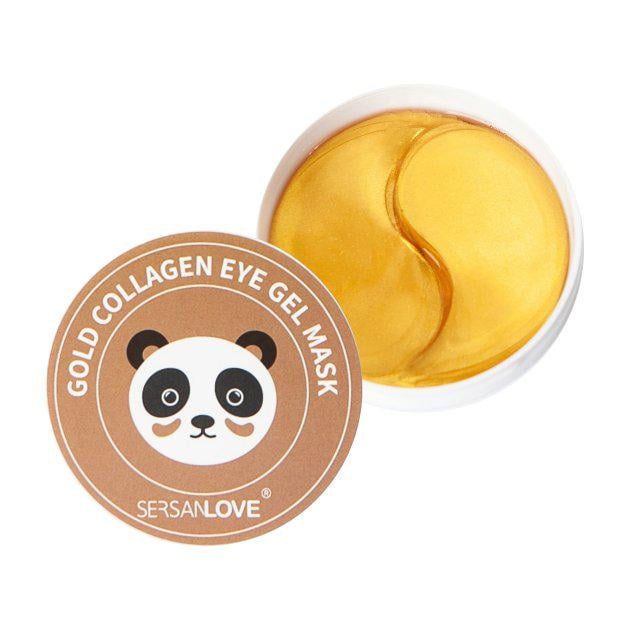 Патчи гидрогелевые энергетические Sersanlove с экстрактом золота 60 шт.
