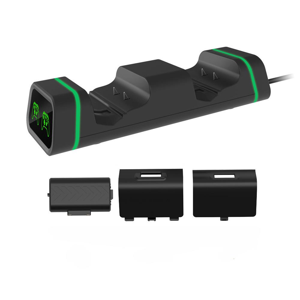 Станция зарядная Dobe для Xbox Series X/S Xbox One + аккумуляторы (TYX-19006X)