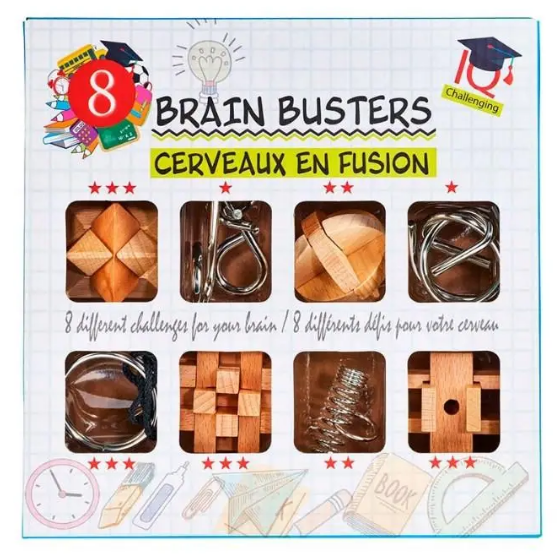 Набір головоломок Eureka 3D Puzzle Вибух мозку Brain Busters Cerveaux en Fusion (473360)