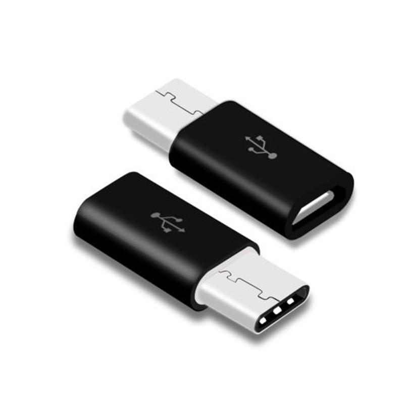 Переходник-адаптер ANDE microUSB к USB Type-C Черный Переходник-адаптер ANDE microUSB к USB Type-C Черный