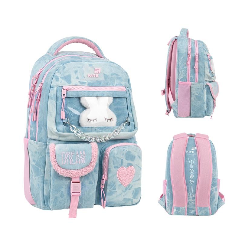 Школьный рюкзак KITE Education teens K26-2587M-3 Class&Sassy ортопедическая спинка (996174)