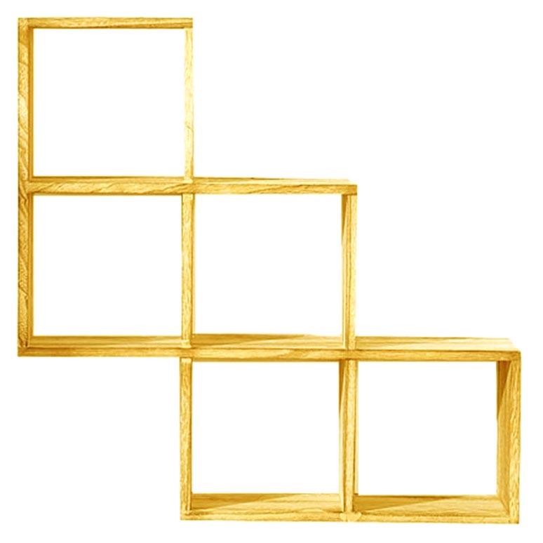 Полка для кружек из дерева Ванари Карри (СДК-011303)