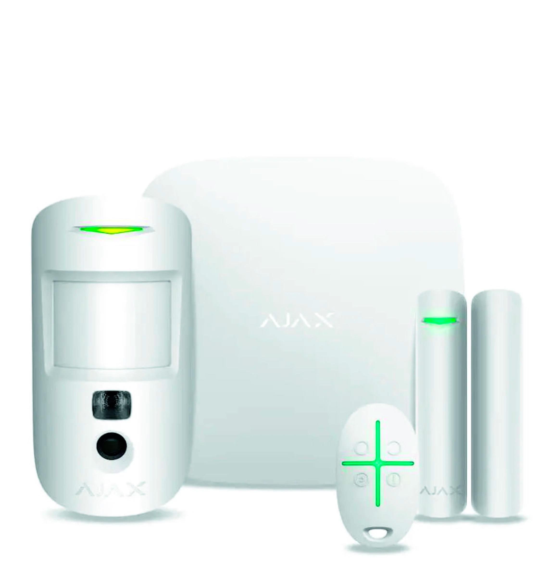 Комплект сигнализации Ajax StarterKit Cam Plus White (99-00006339)
