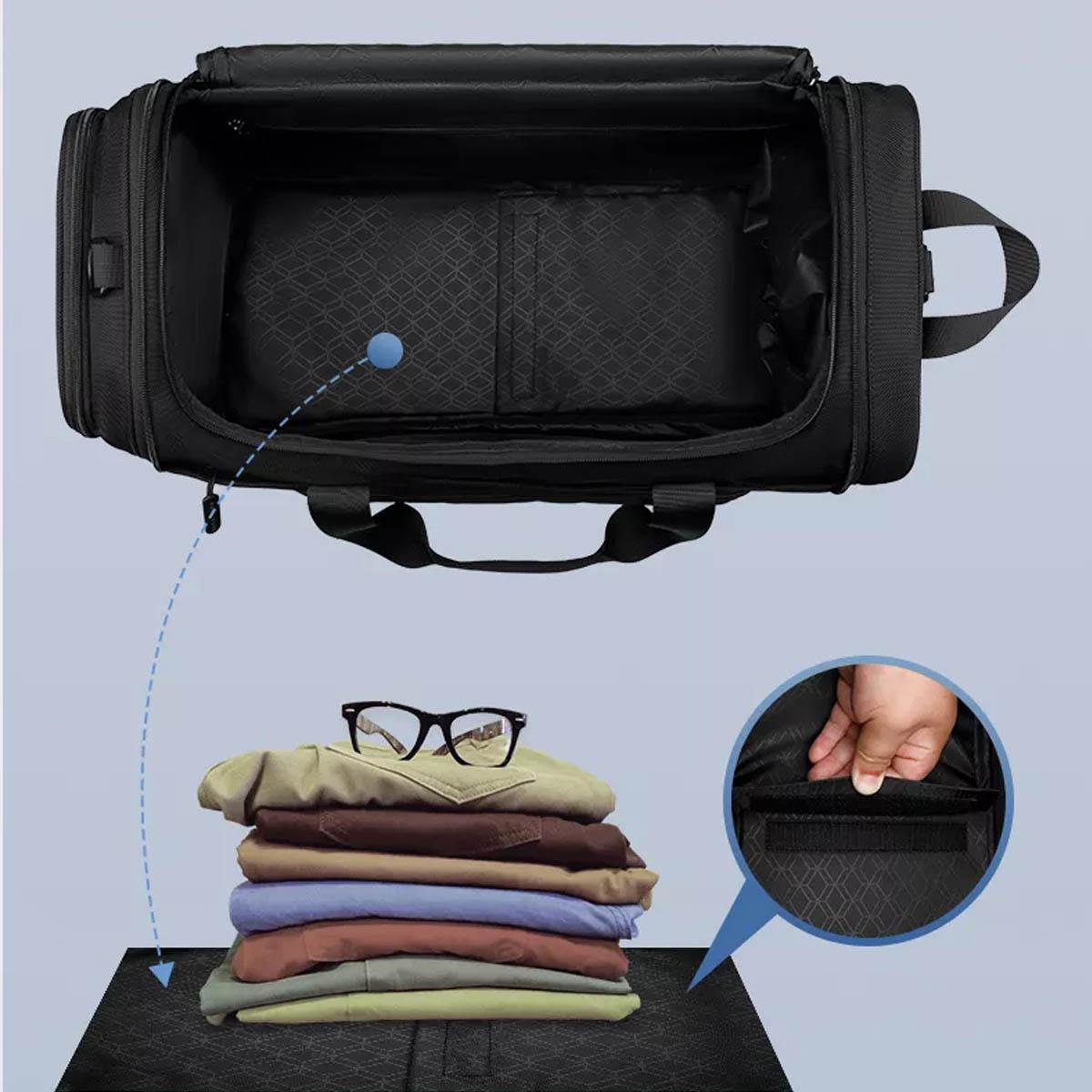 Сумка спортивна трансформер MARK RYDEN MR1556 37 л Чорний (MR1556-00-3082UA) - фото 7