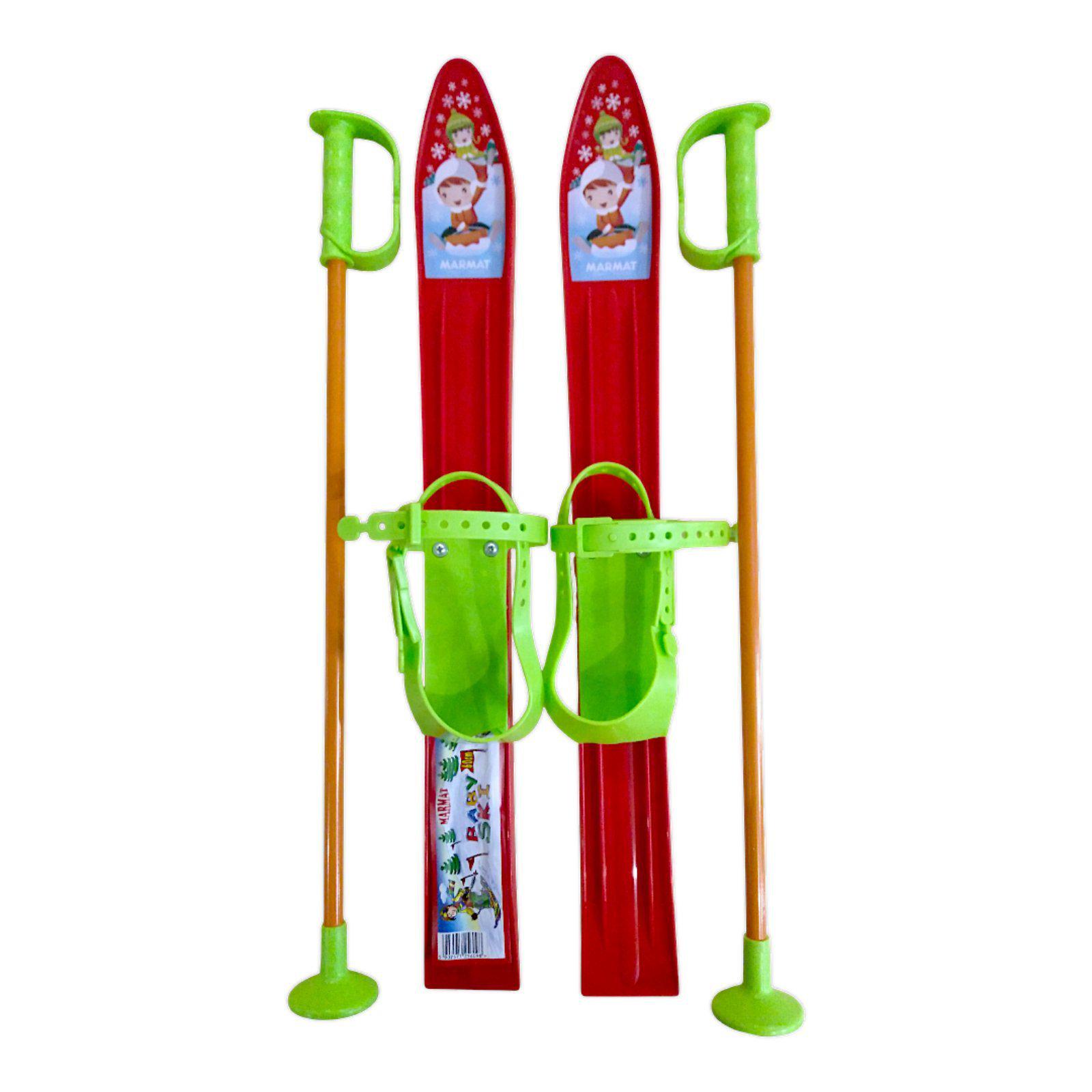 Набор лыжный детский Marmat 60 см Красный (11286) - фото 2 Набор лыжный детский Marmat 60 см Красный (11286) - фото 2