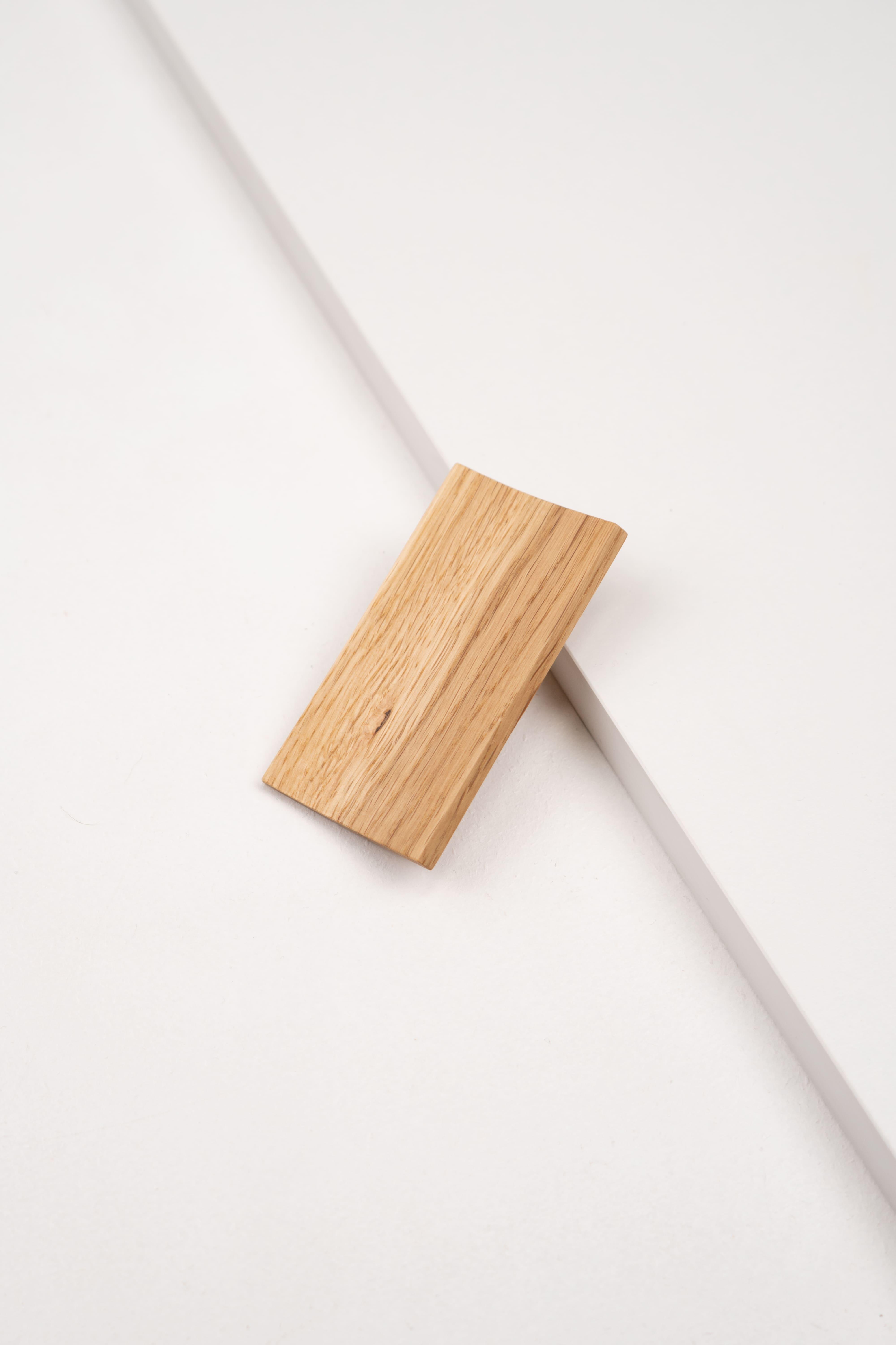 Мебельная ручка-планка Plank из дуба 100 мм Дуб (PLANK-100-OAK)