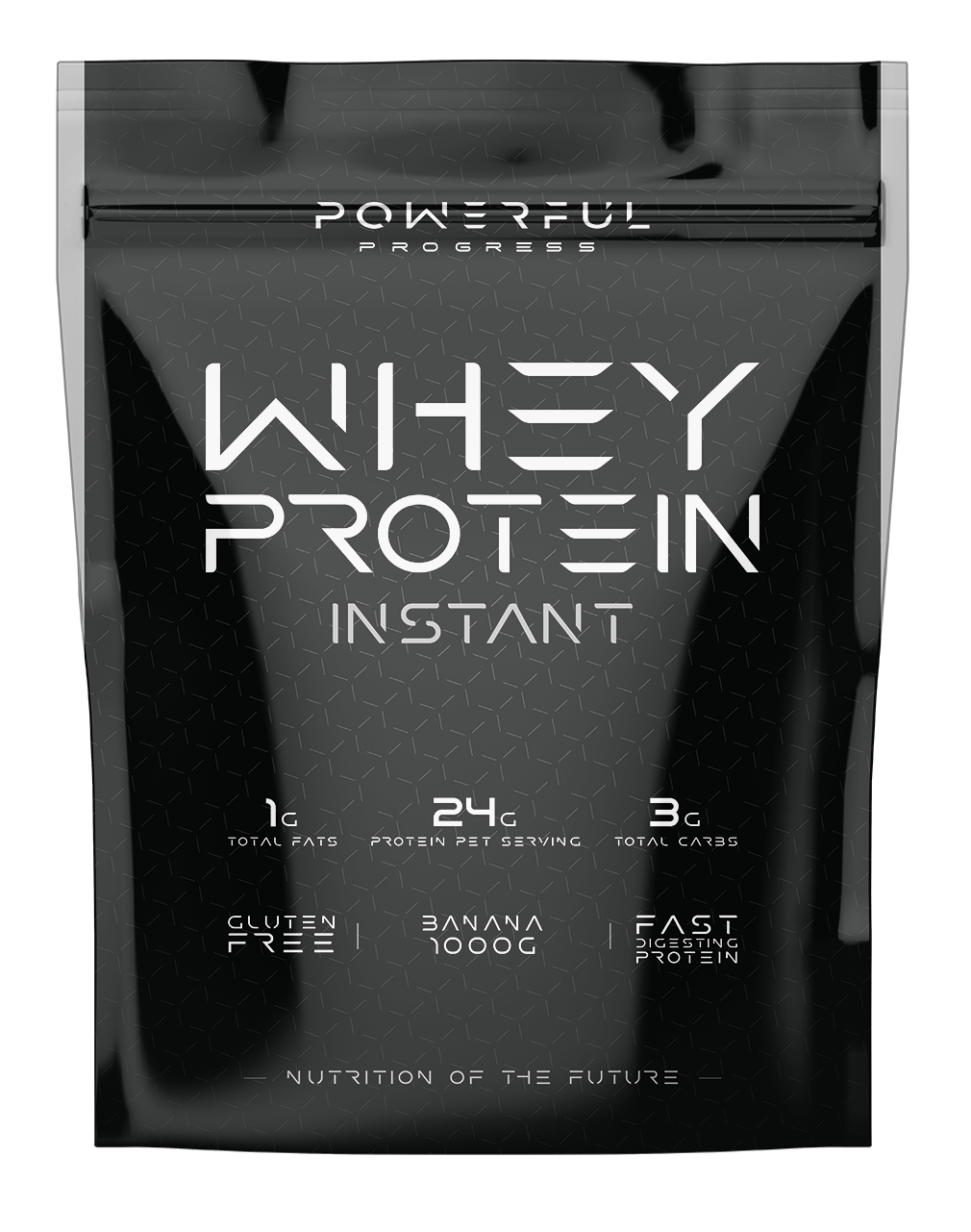 Протеин сывороточный Powerful Progress 100% Whey Protein Instant со вкусом банан 1000 г - фото 1