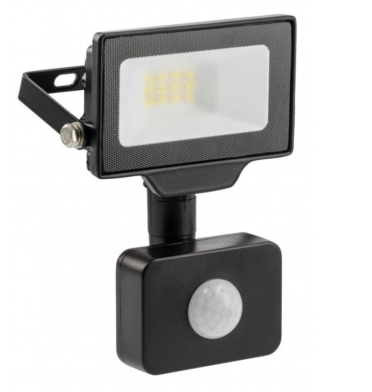 Прожектор светодиодный GTV G-TECH с датчиком движения 10 Вт 1000 Лм AC220-240V 50/60 Гц IP65 (27803206)