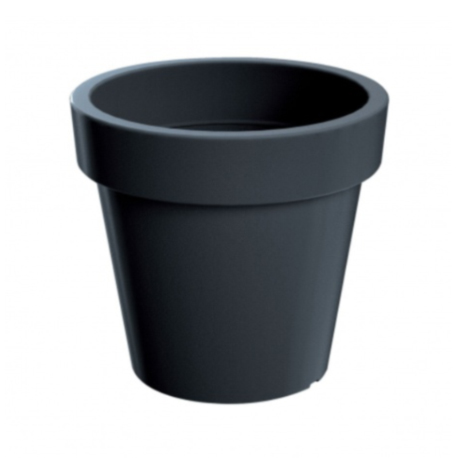 Горшок для цветов Prosperplast Lofly Н-23 см Антрацит (70712-433)