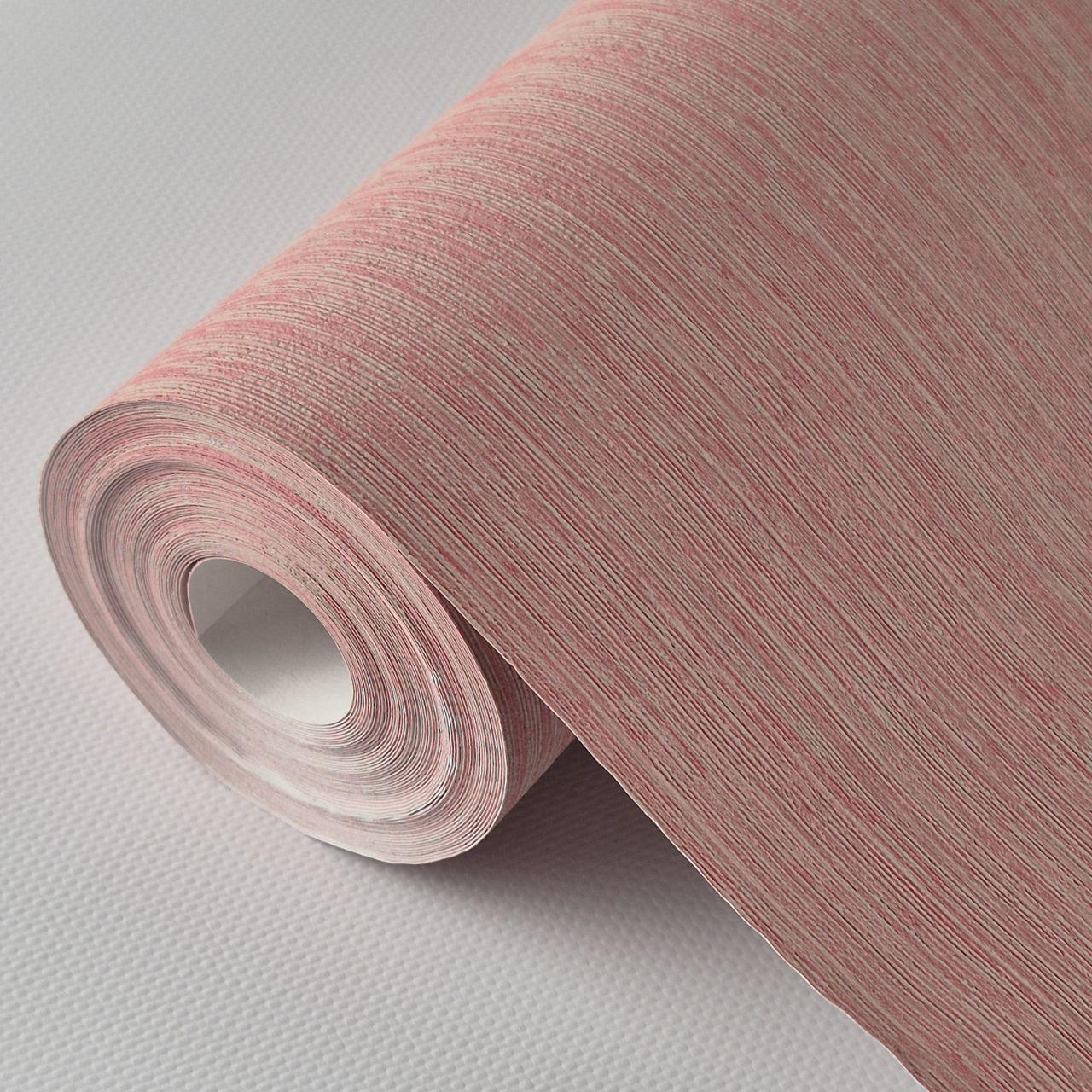 Обои виниловые флизелиновые Marburg 54241 0,53х10,05 м Пастельно-розовый (30706092)