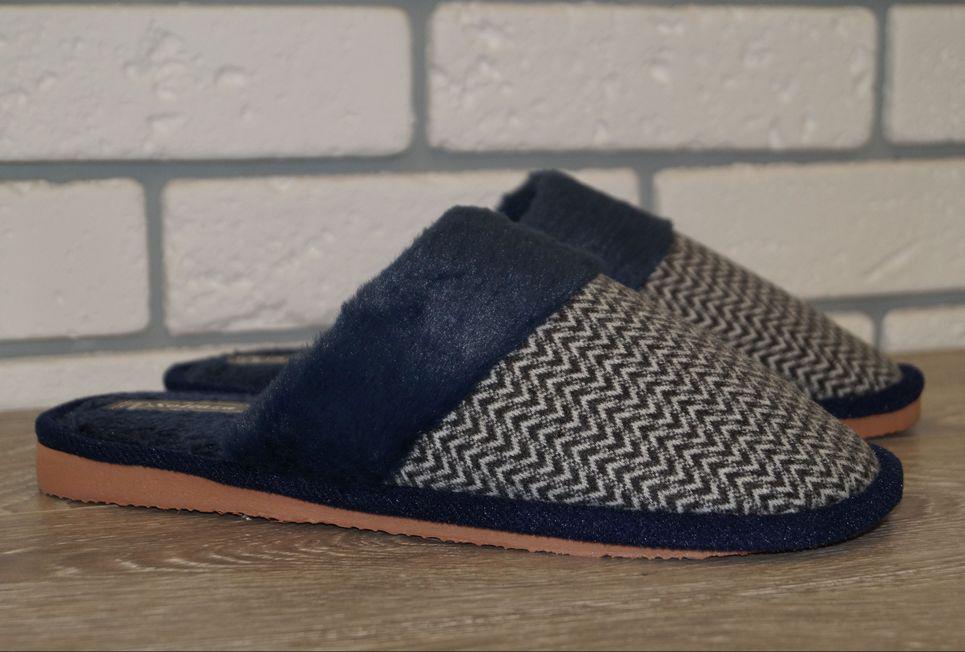 Тапочки мужские домашние Sollaza р. 41/42 26,5 см Синий (31426-4142)