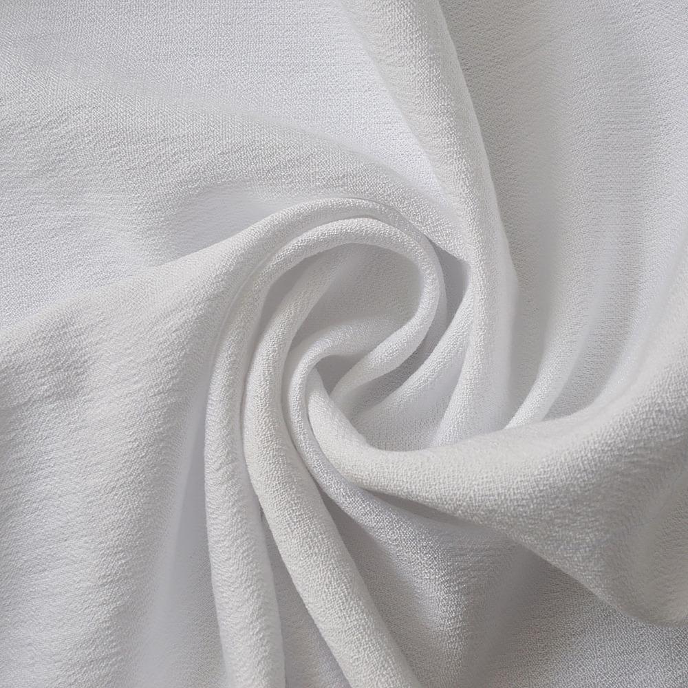 Ткань лен однотонная Ария V-2 Белый (13059)