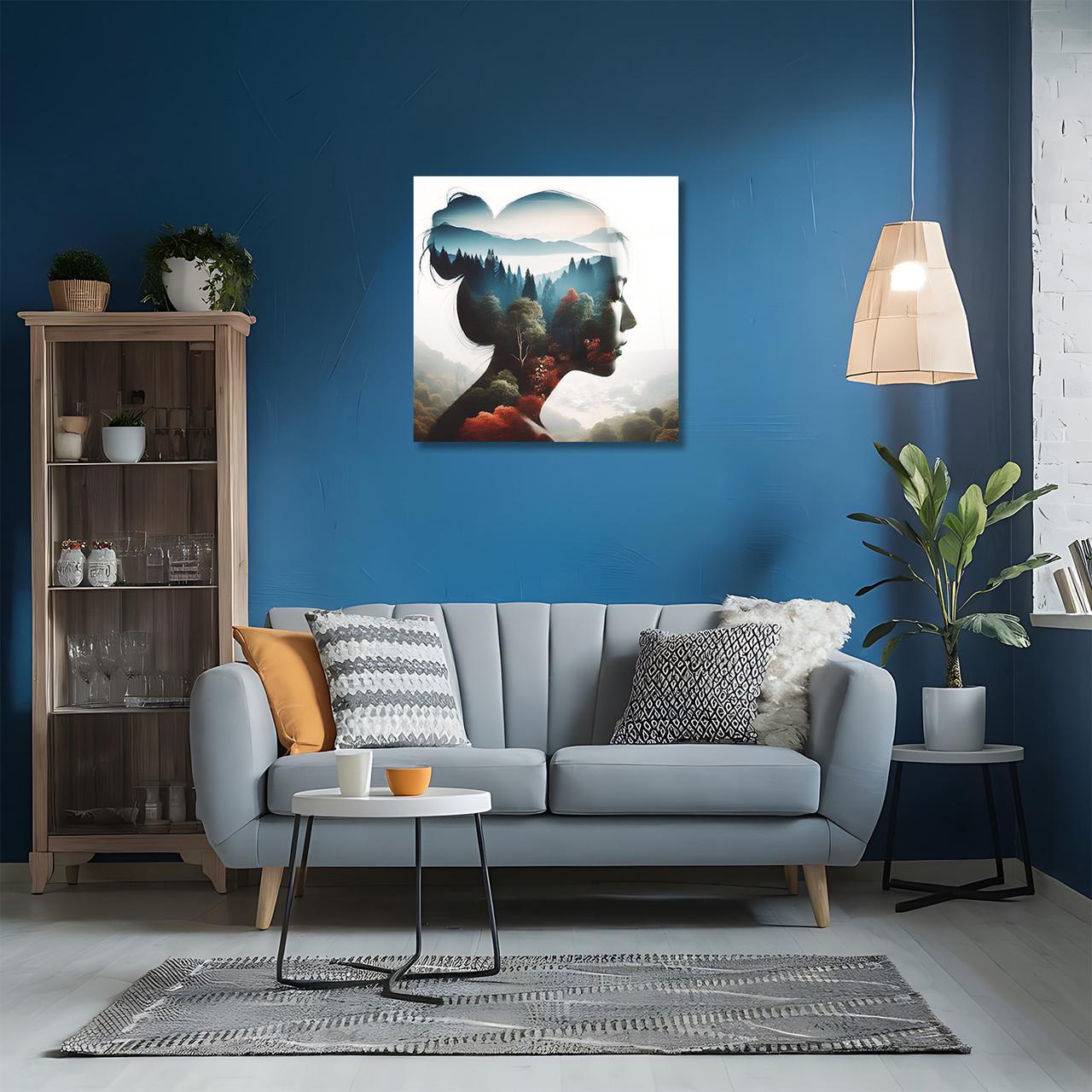 Картина на стекле NovellaPrint Природная рефлексия 90х90 см (505.3) - фото 5