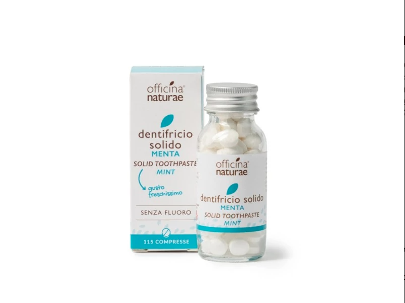Паста зубная Officina Naturae органическая мятная в таблетках пресованная 40 г