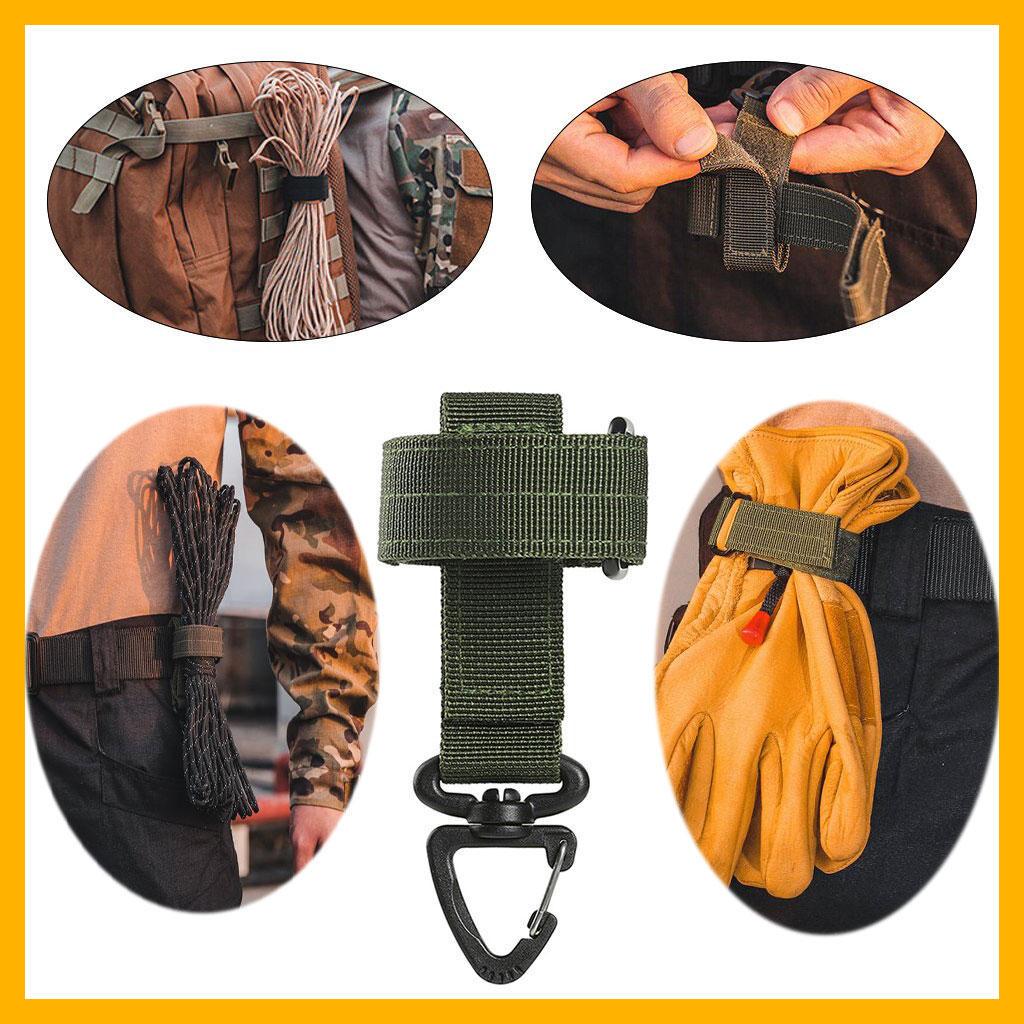 Карабин для рюкзаков/ремней/сумок с системой Molle 20х23 см Хаки - фото 7 Карабин для рюкзаков/ремней/сумок с системой Molle 20х23 см Хаки - фото 7