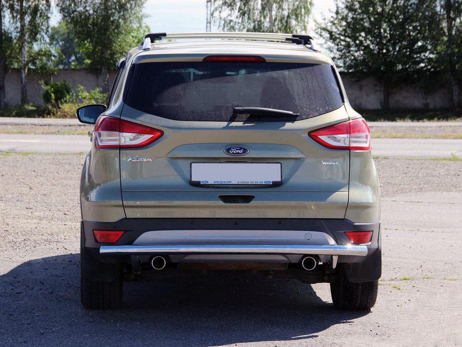 Задняя дуга AK002 CAN для Ford Kuga/Escape 2013-2019 гг. нержавеющая сталь Хром