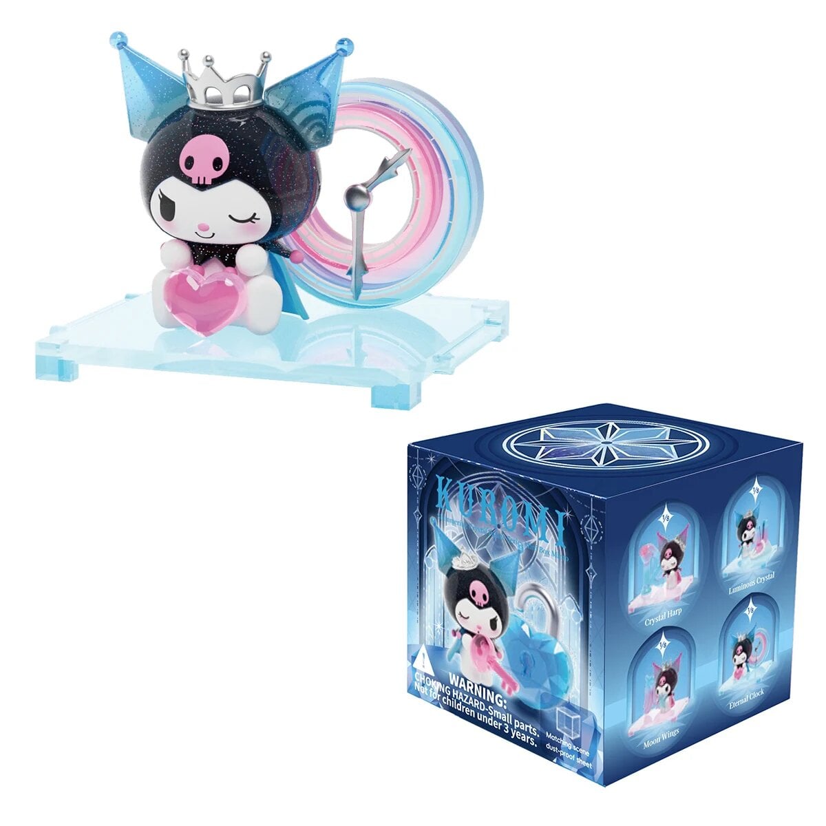 Фигурка-сюрприз Pop Top Kuromi Дворец грез в прозрачном кейсе 4,5 см (25WH-008)