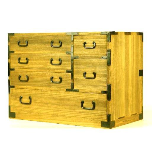 Комод тансу из дерева Джедас Карри (КТУ-005903)