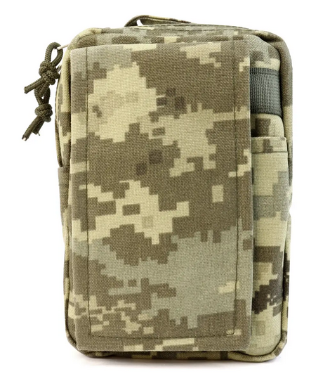 Барсетка військова Cordura 1000D для телефону та документів на пояс Піксель - фото 1 Барсетка військова Cordura 1000D для телефону та документів на пояс Піксель - фото 1