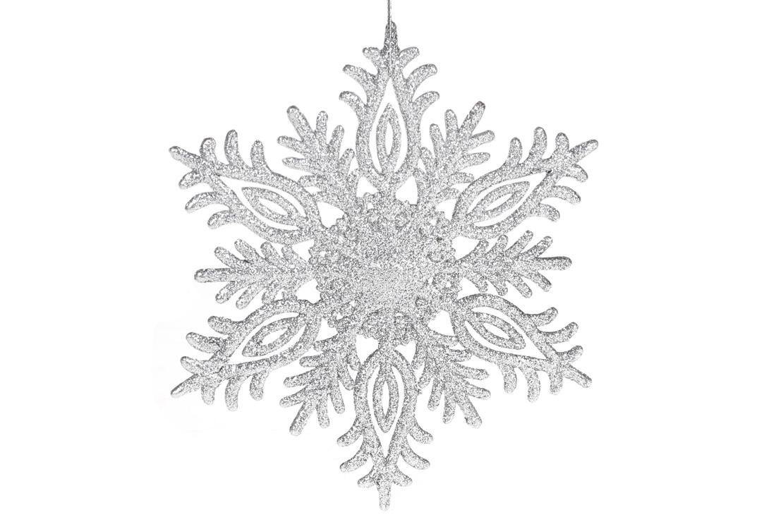 Елочное украшение Снежинка BonaDi (788-137)