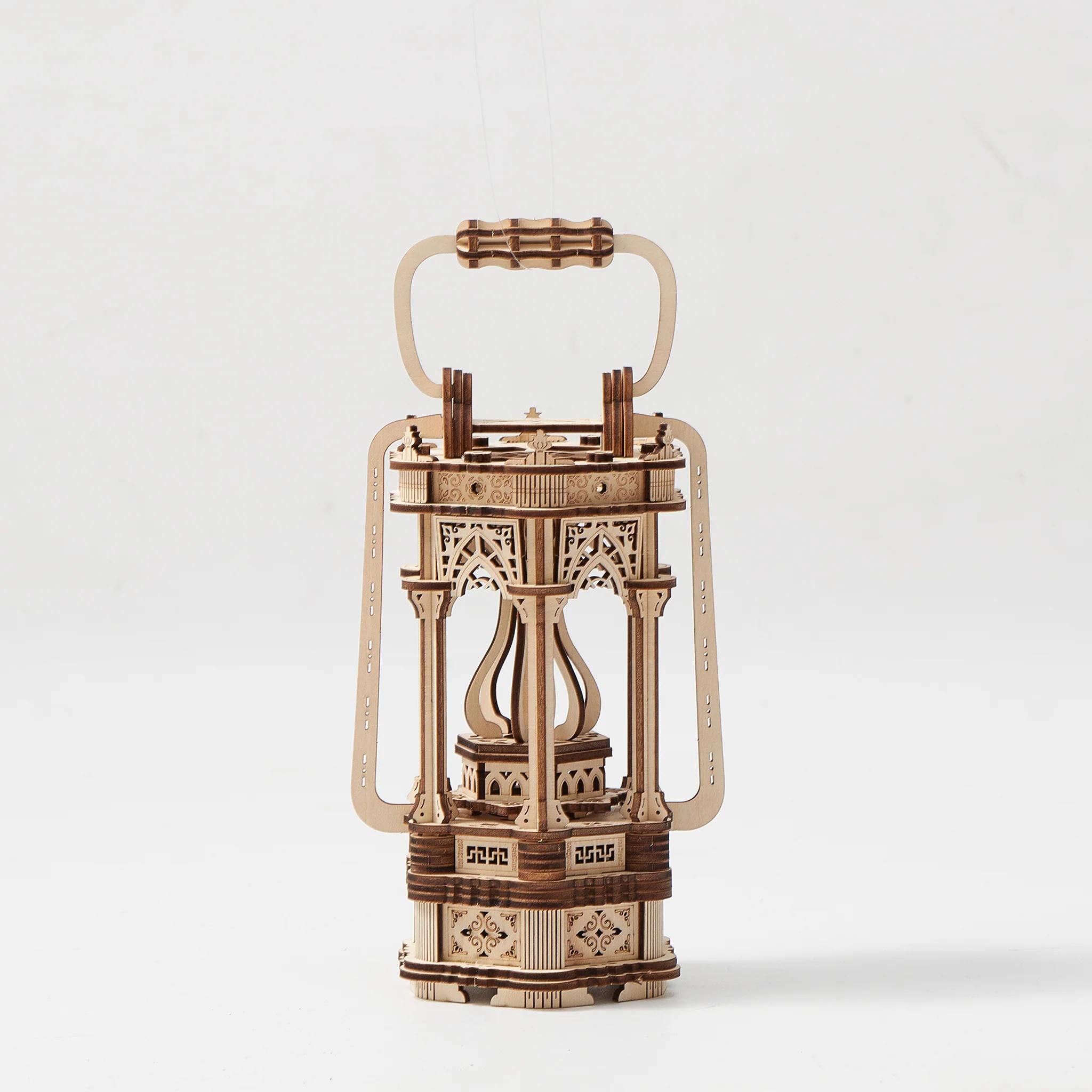 Конструктор деревянный Rokr Vintage Lantern Robotime 3D Фонарь винтажный (LG907)
