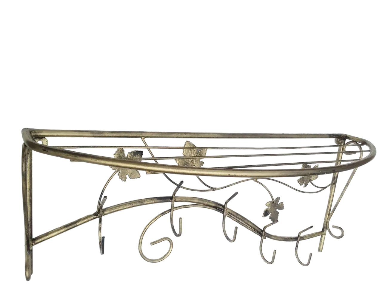 Вешалка кованая настенная Овал большая (10624951)