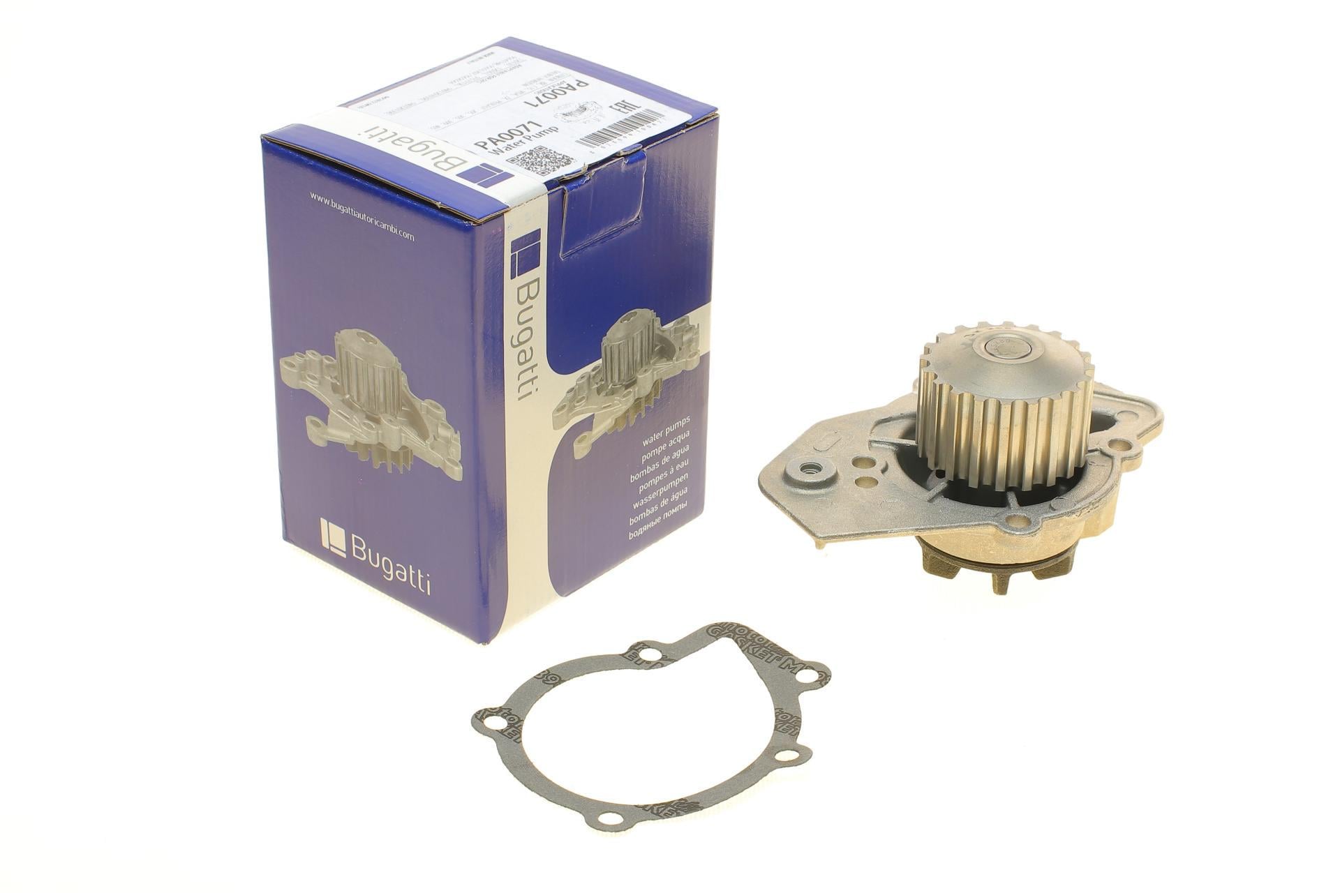 Помпа води Bugatti Peugeot 205/305/309/405/Citroen Bx/Zx 1.6/1.9/1.9D 82-98 PA0071 (25588976)