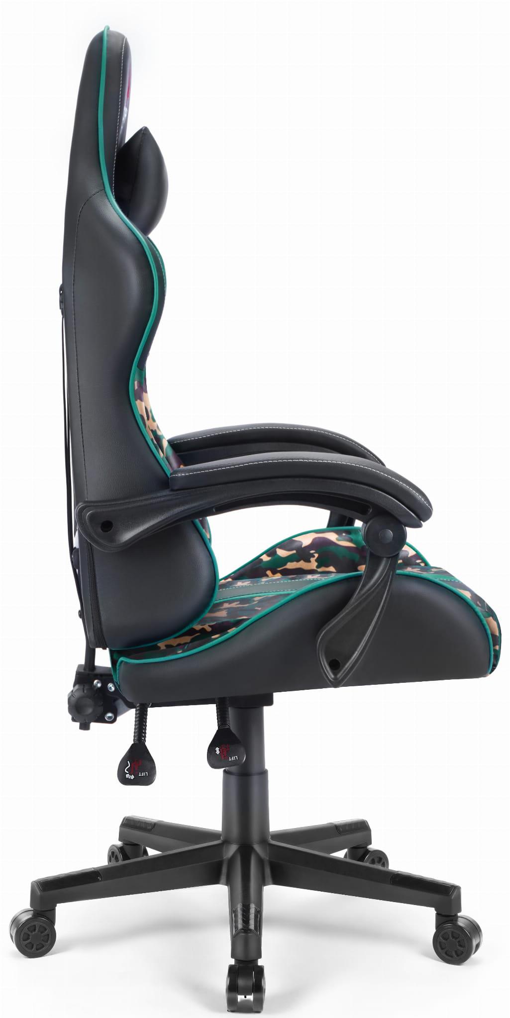 Кресло геймерское HELL'S CHAIR Plus Battle - фото 7