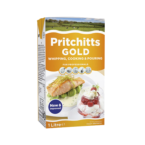 Вершки кулінарні Pritchitts Gold 33,5% 1 л (15290228)