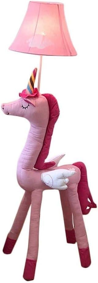 Торшер-лампа напольная Единорог в детскую комнату цоколь Е27 40W
