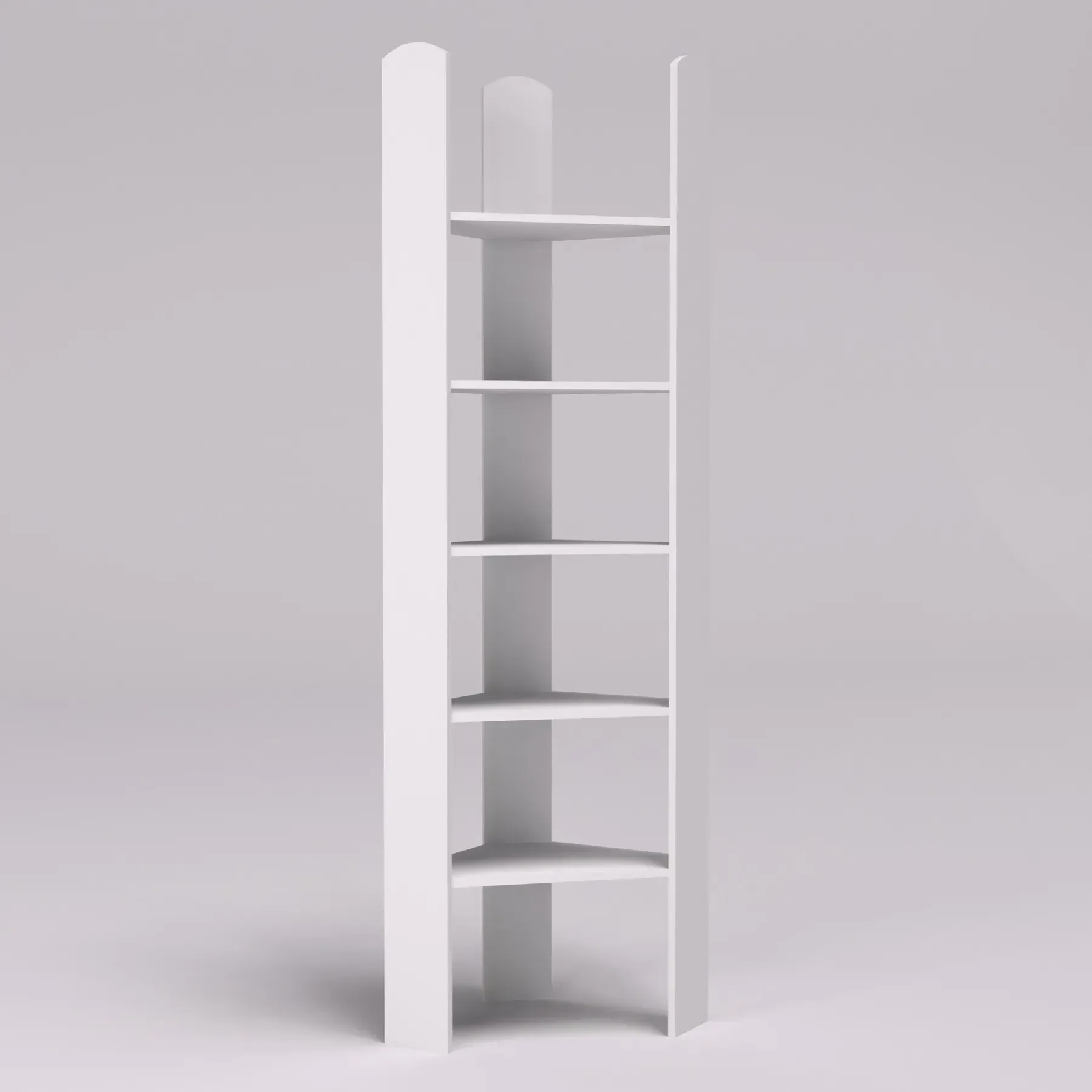 Стеллаж угловой Kontinent OS-5 50х50х200 см Белый (52921900) - фото 1 Стеллаж угловой Kontinent OS-5 50х50х200 см Белый (52921900) - фото 1