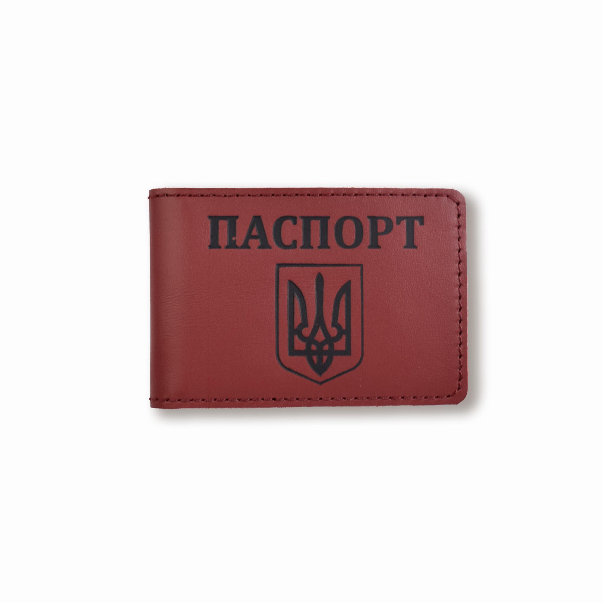 Обложка для ID карты с гербом Красный с черным