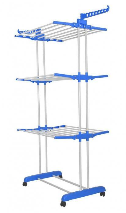 Сушарка багатоярусна Garment rack with wheels для білизни складана до 40 кг (10506774)