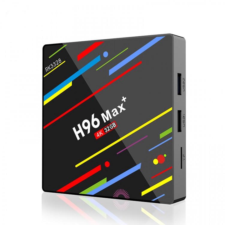 ТВ Андроїд приставка H96 Max Plus чотириядерний ARM Cortex-A53 4 ГБ DDR3 32 ГБ відео 4K Android 9 - фото 4